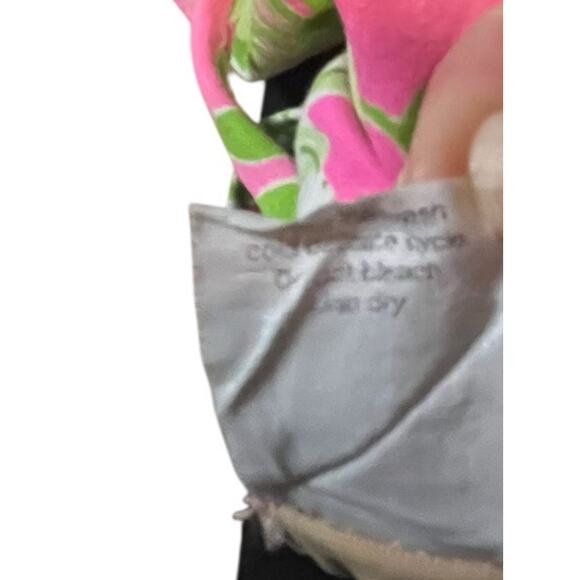 Lilly Pulitzer One-Piece Swimsuit Pink and Green Jungle themed– Size 8 - Picture 10 of 10